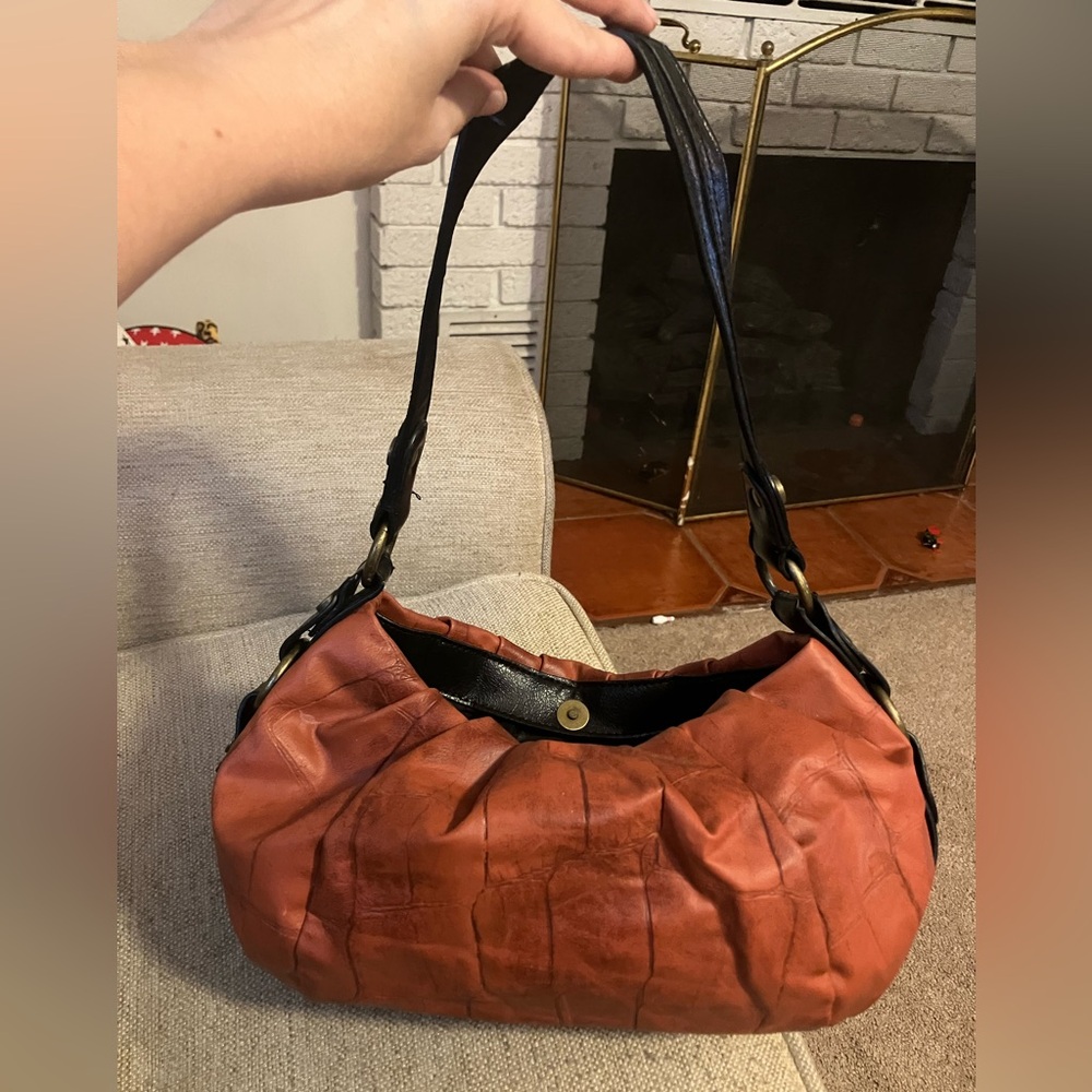 Simply Vera Vera wang leather boho bag